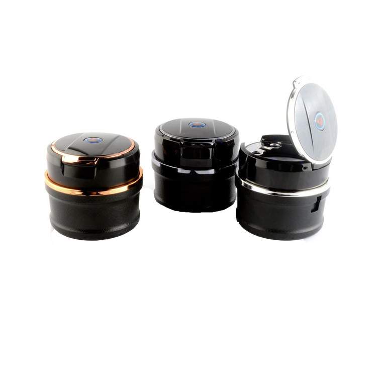HOM2165 Led Light ABS Car Ashtray