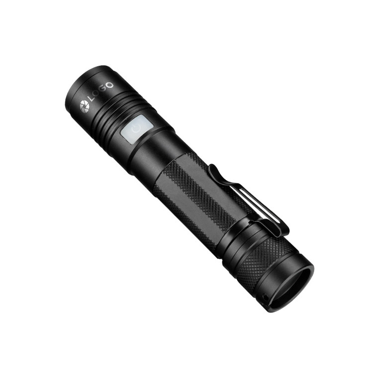 SPO2071 Portable Super Bright LED Aluminum Alloy Flashlight