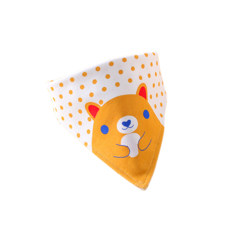 BWB1155 Bear Triangle Baby Bibs