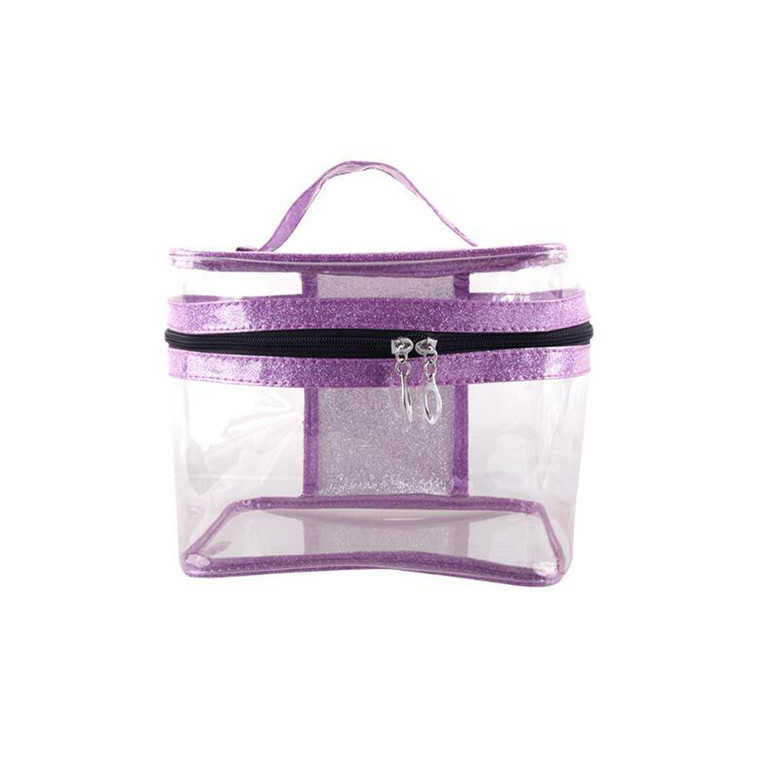 MOR2093 Large Capacity PVC Cosmetic Bag with Handle