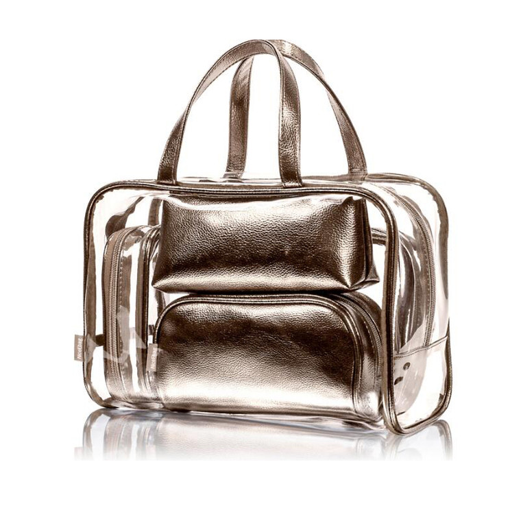 MOR2094 Five Pieces TPU Cosmetic Bag Set