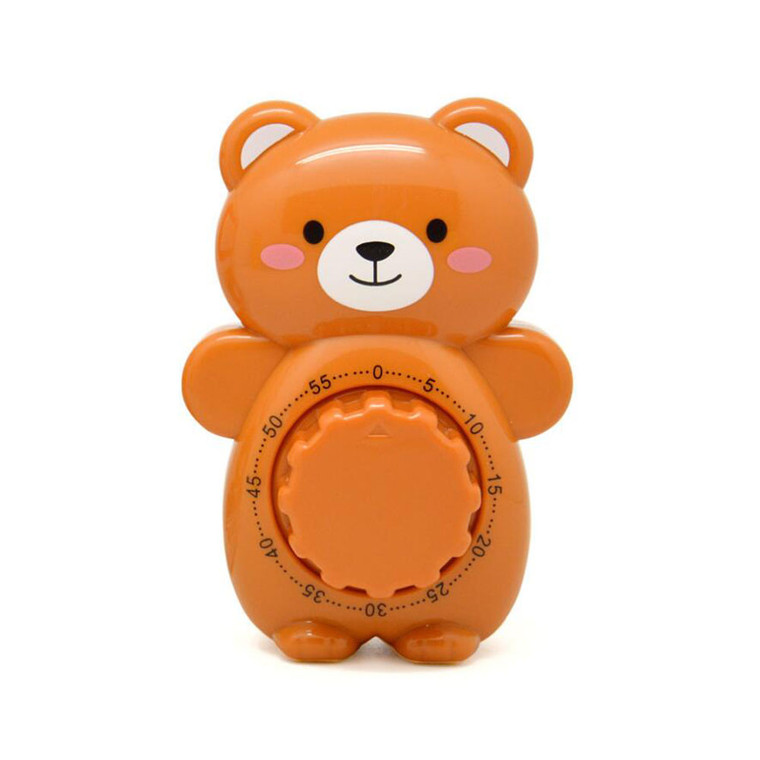 HOM3033 Cute Bear Shape ABS Timer