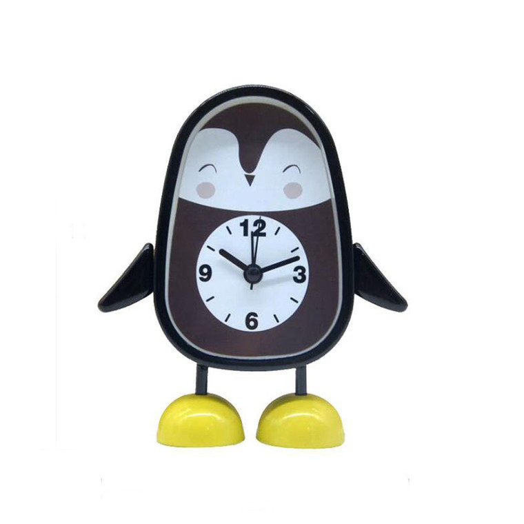 HOM3042 Cartoon Penguin Shape Alarm Clock