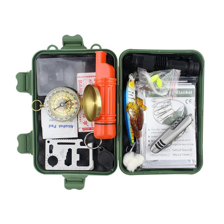 MOR3089 Outdoor 19 Pieces Outdoor Adventure Kit