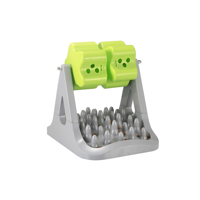 MOR3117 Pet Dog  Slow Feeder Interactive IQ Training Puzzle Toy