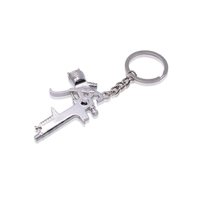 HOM3198 Gun Shape Metal Keychain