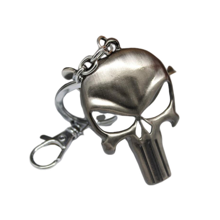 HOM3202 Skull Metal Keychain