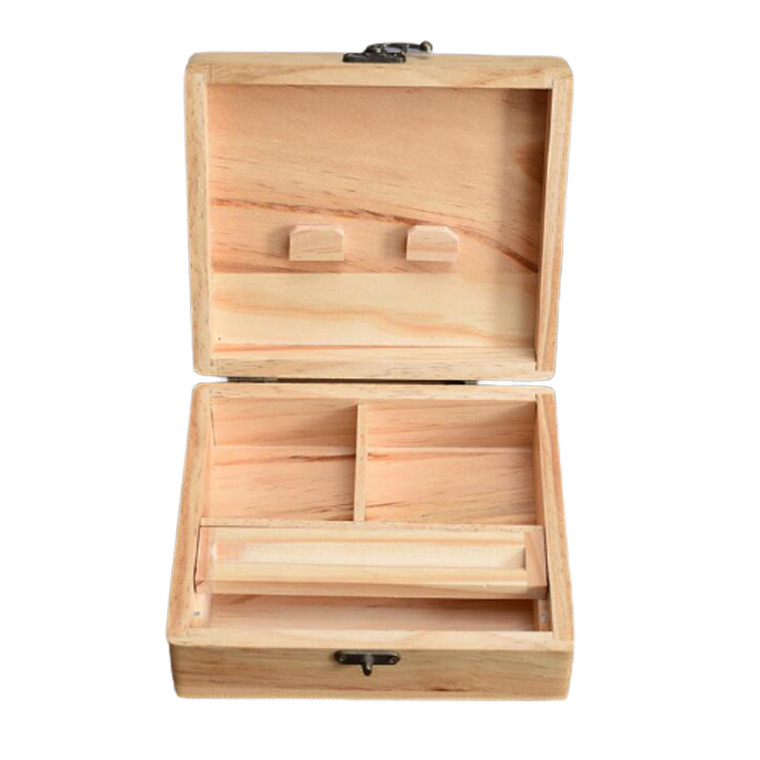 HOM3428 Portable Wooden Herb Case 