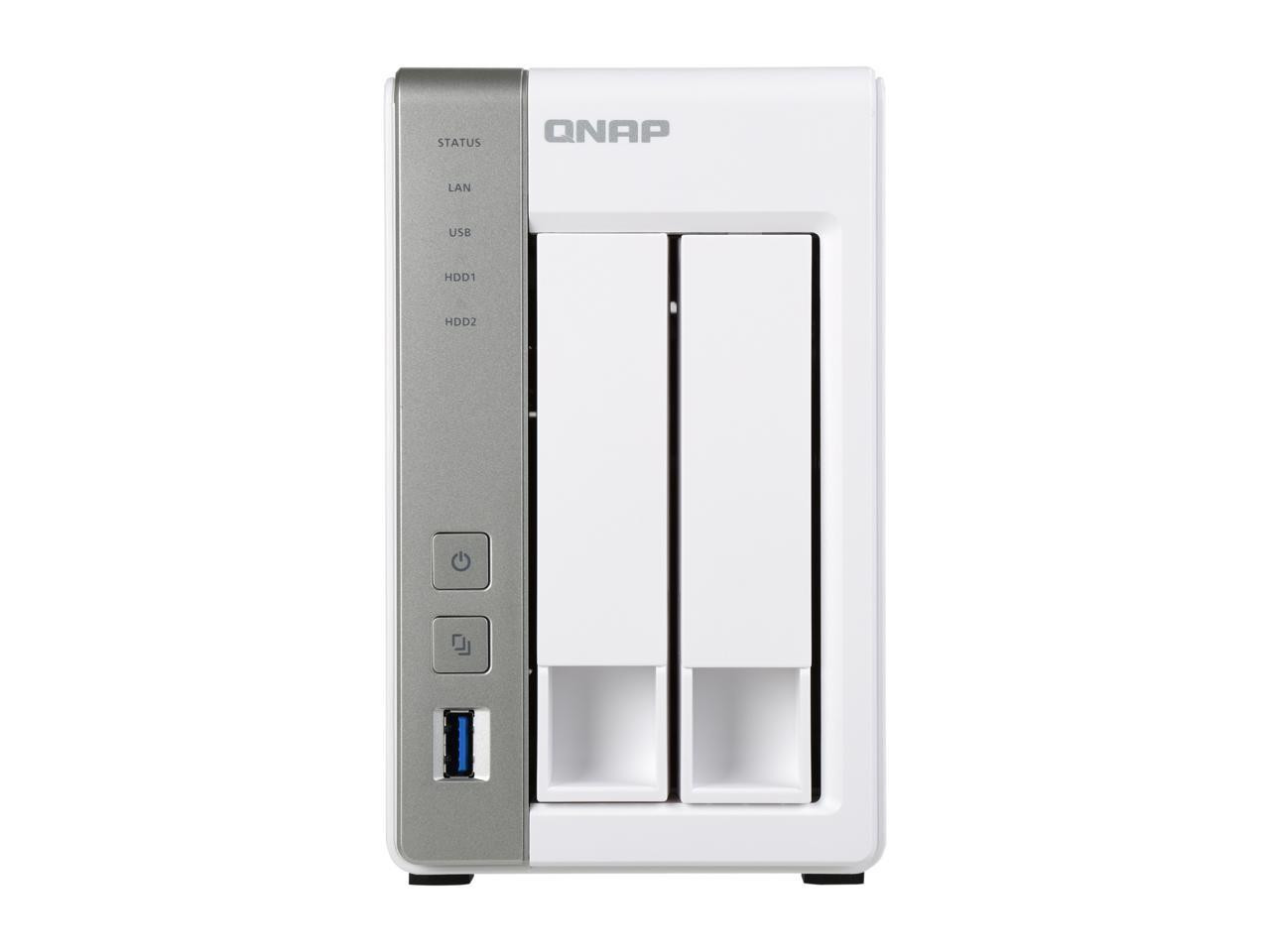 QNAP TS-231P-US 2-bay Personal Cloud NAS