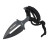 Hunt-Down Push Dagger w/Sheath and Paracord 5"