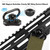 AR15/AR10 Rotatable & Lockable M-Lok sling mount 1.25” push button QD (2pcs)