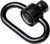 NC Star AASWQRB Ncstar, Sling Swivel 1.25" Quick Detachable, Black Steel