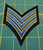 CHP Sergeant Stripe Shoulder Patch with Velcro