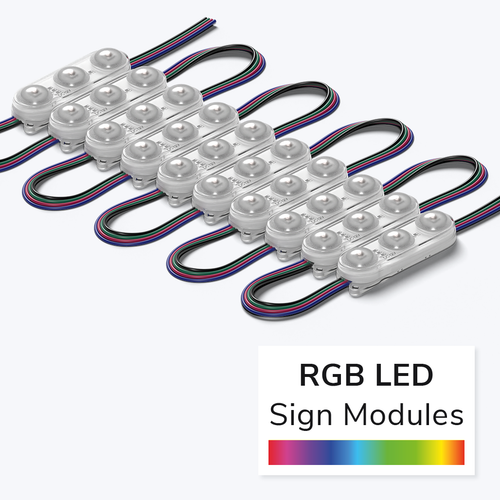 Color Changing RGB LED Sign Modules