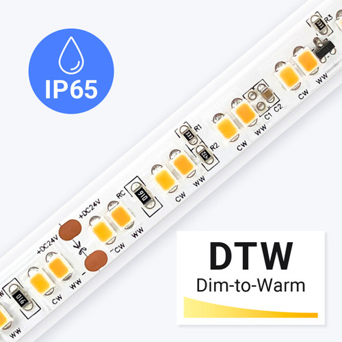 Outdoor UltraBright™Sienna Dim-to-Warm Series LED Strip Light Outdoor UltraBright™Sienna Dim-to-Warm Series LED Strip Light