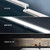 Easy install LED light bars with magnetic backing or mounting clips