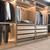 closet lighting example with LED light bars