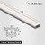 Cassini™ Mounting Channel Kit - Recessed Installation - Dimensions