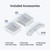 RGB Pixel Digital LED Strip included accessories for outdoor installation RGB Pixel Digital LED Strip included accessories for outdoor installation