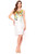 White sleeveless cotton Bless Floral Dress