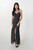 Black Elegance Illusion Neck Lace Gown