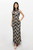Atina Collection Qipao Black Lace on Pearl White Lining 