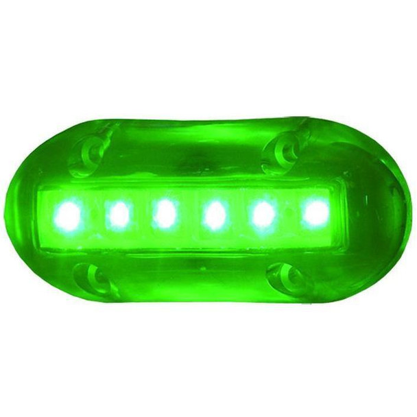 GREEN UNDERWATER SURFACE MOUNT LED
