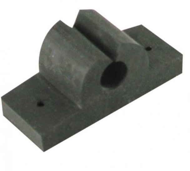 1' BLACK RUBBER TOOL/ROD HOLDER