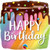 Foil Balloon Birthday Cake
