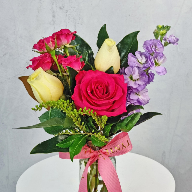 Bright Mini Garden Posy Vase