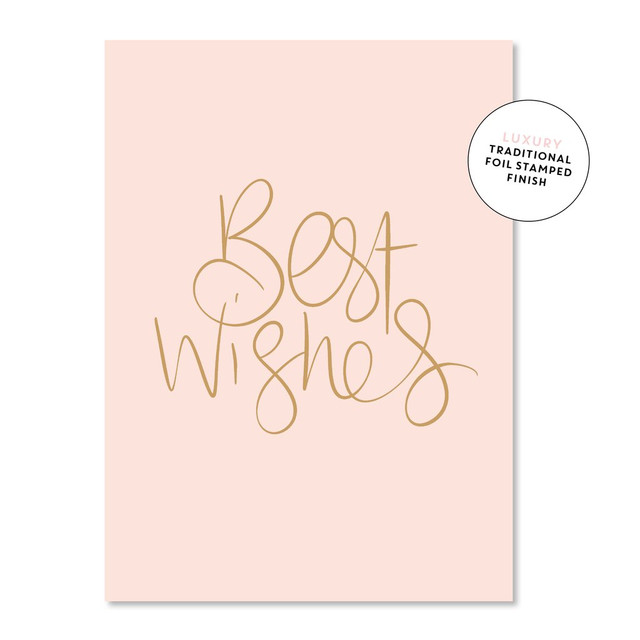 Best Wishes Card Best Wishes Card