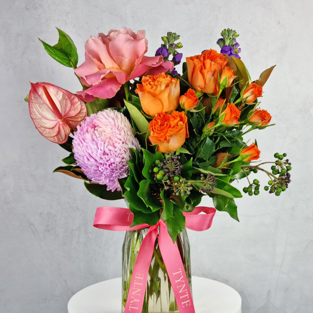 Sunlit Glow Vase