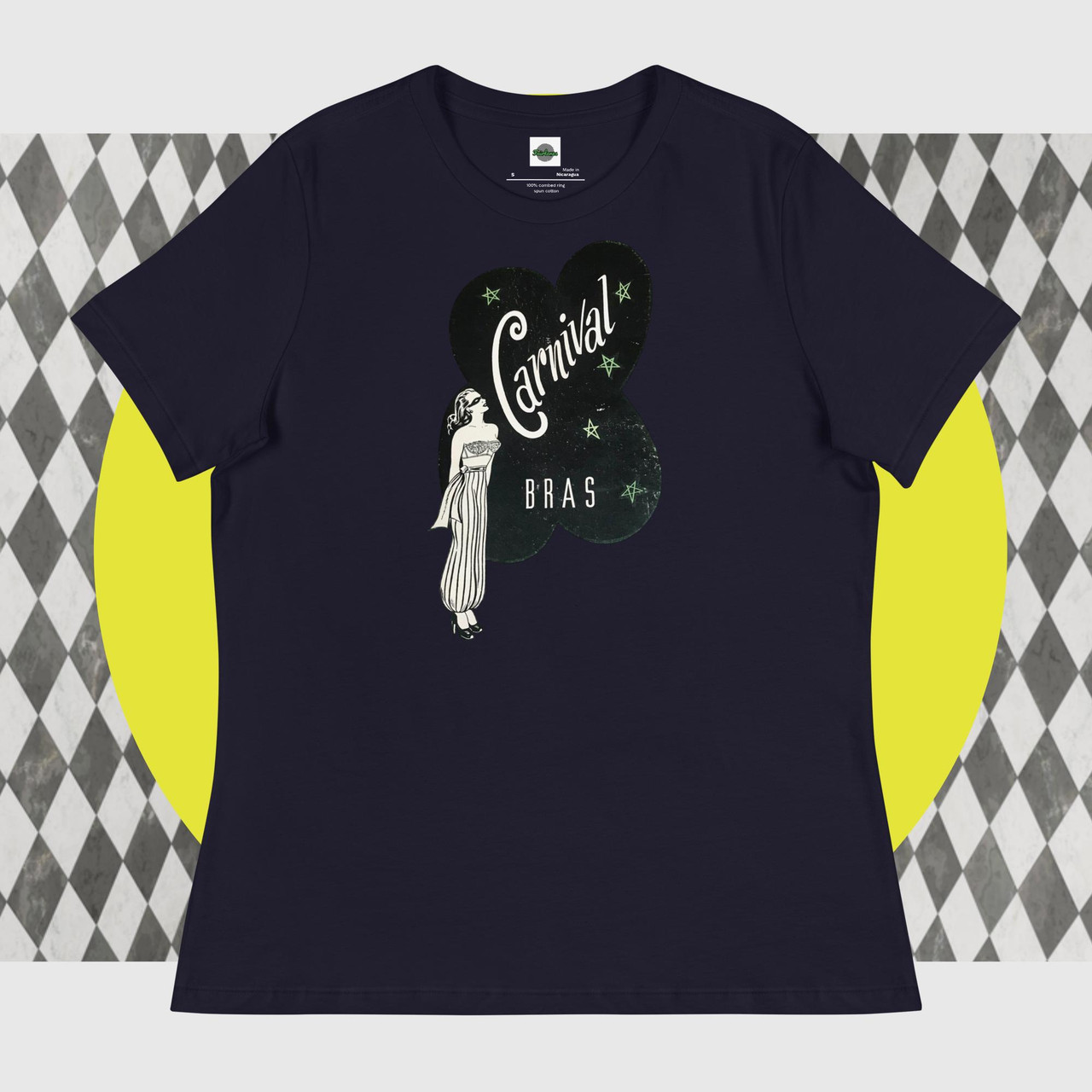 Vintage Image Carnival Bras T Shirt- Only Available On The Site - Fairlanes