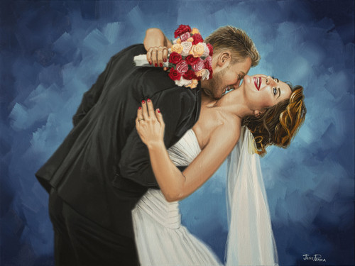 Live Wedding Painter Jess Perna
