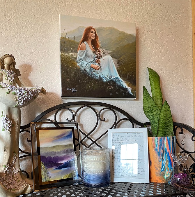 Pinnacle Print in clients home.