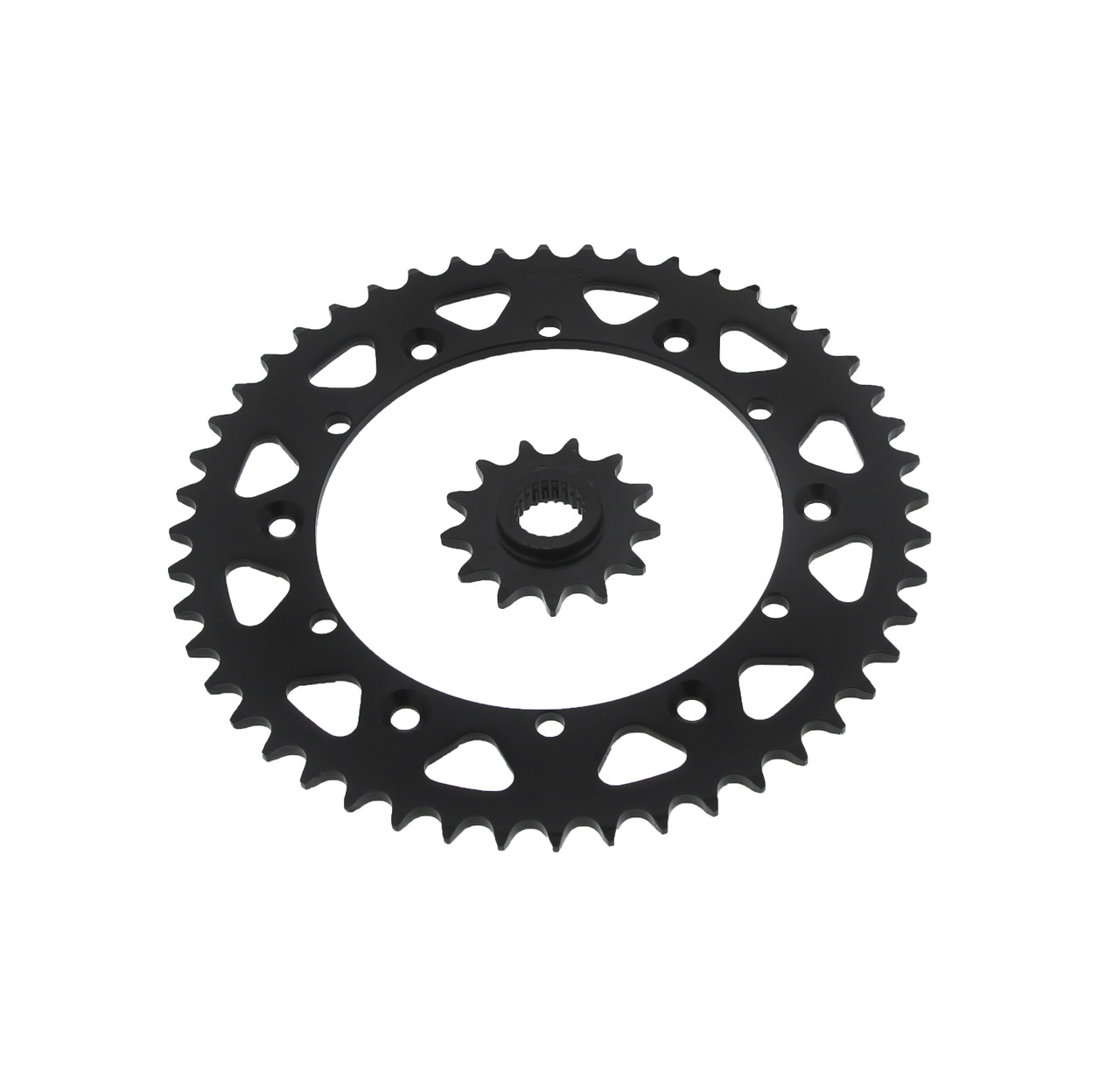 Sprockets for Yamaha TT-R250 250 1999 - 2006 Front & Rear Black Steel 13/48