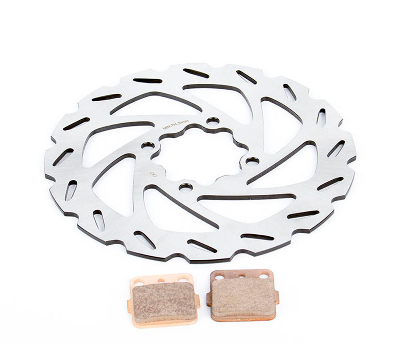 Brake Rotors Brake Pads Yamaha 200 Blaster YFS200 2003-2006 Rear