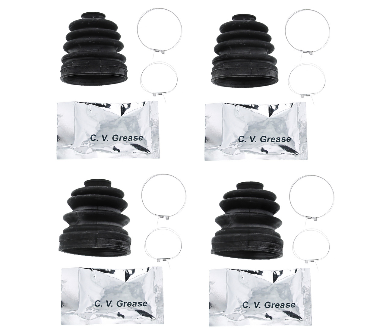 CV Boot Kit fits Polaris RZR XP 1000 2016-2019 Front & Rear Inner & Outer