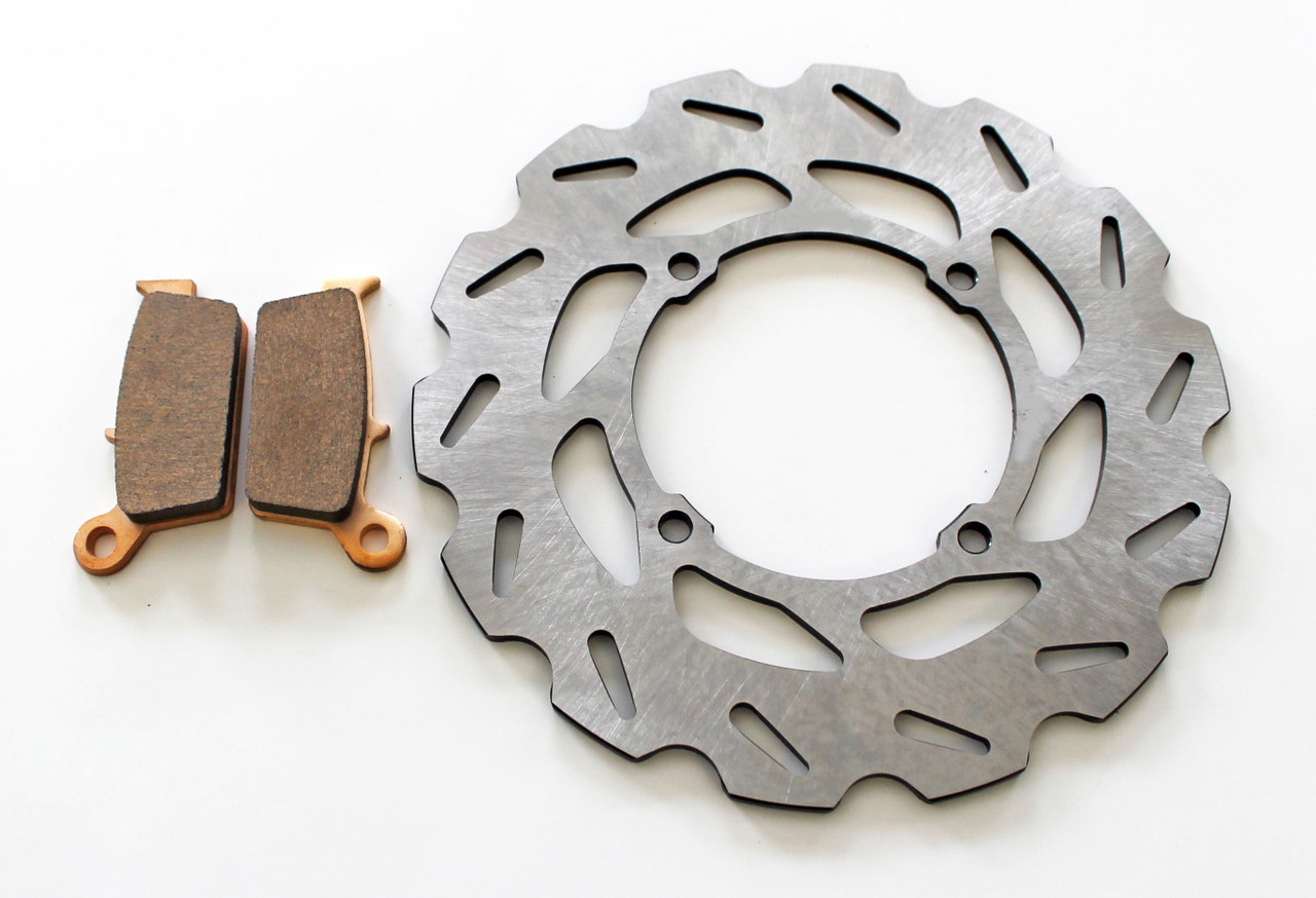 Honda CR85 Expert 2003-2007 Rear Brake Rotors & Rear Brake Pads by Race-Driven