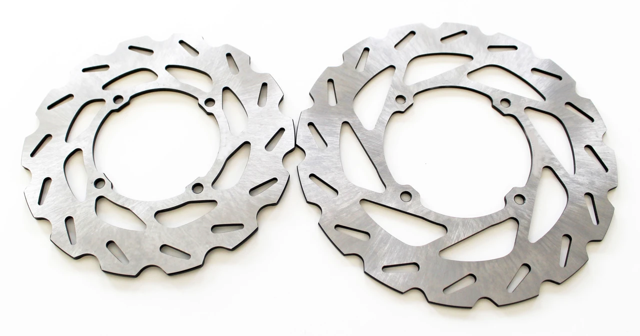 1996 - 2002 Honda CR80RB Expert - Front and Rear RipTide Brake Rotors
