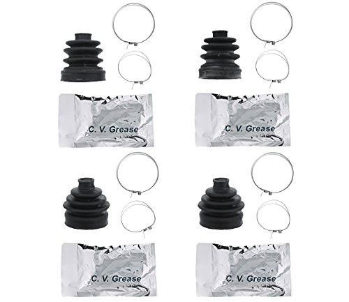 Front & Rear, Inner & Outer CV Boot Kit 2005 2006 fits Suzuki King Quad 700 4x4