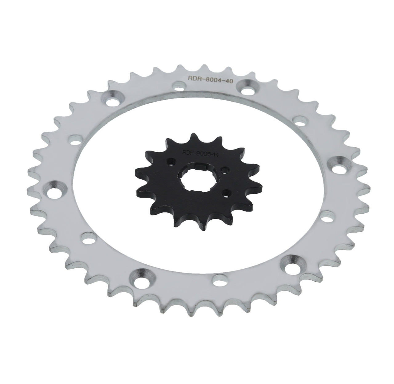 Sprockets for Yamaha Banshee 350 YFZ350 1989-2006 Front 14 Tooth & Rear 40 Tooth