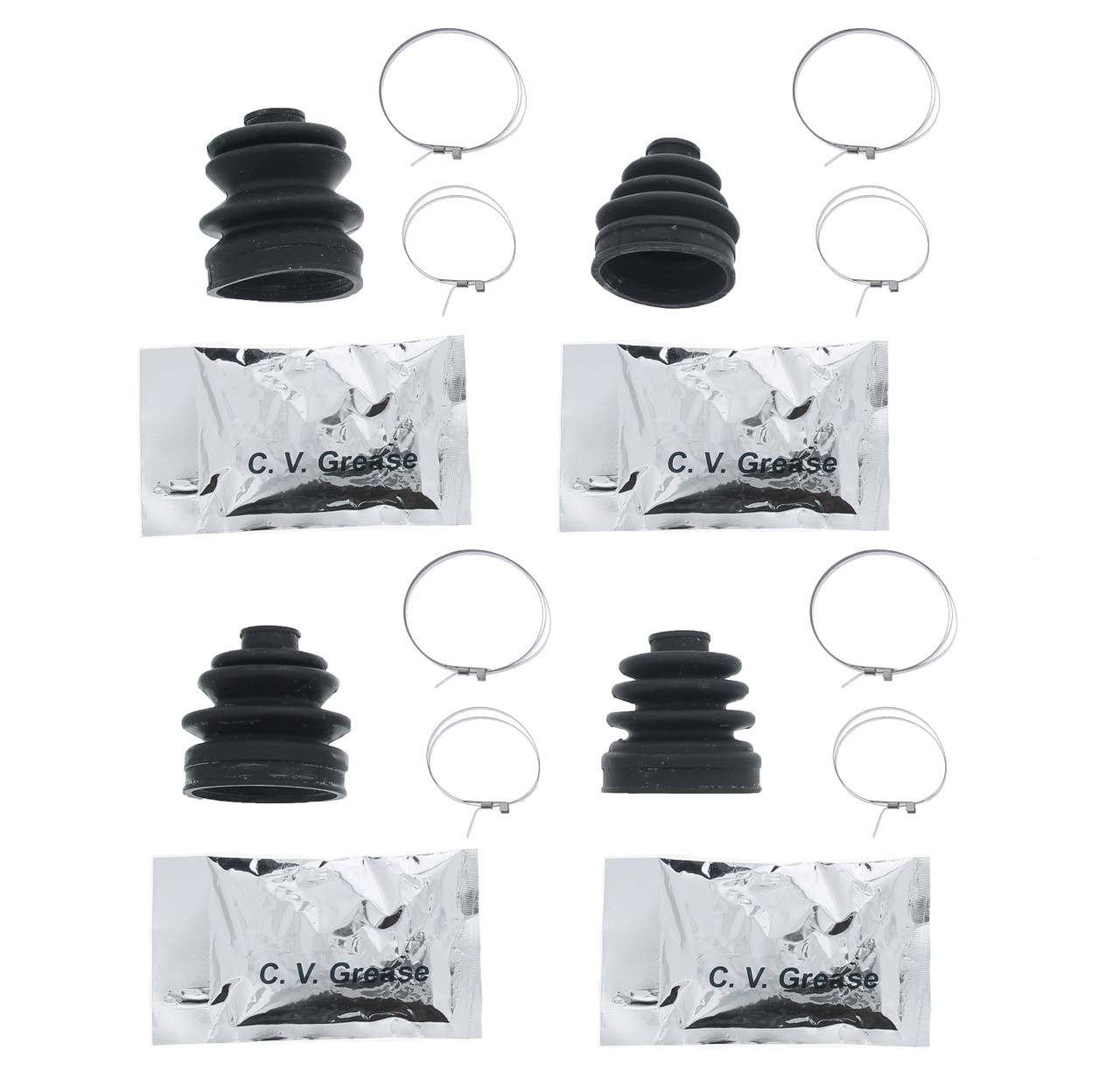 CV Boot Kit for Yamaha Rhino 660 YXR660 2006 2007 Front & Rear Inner & Outer
