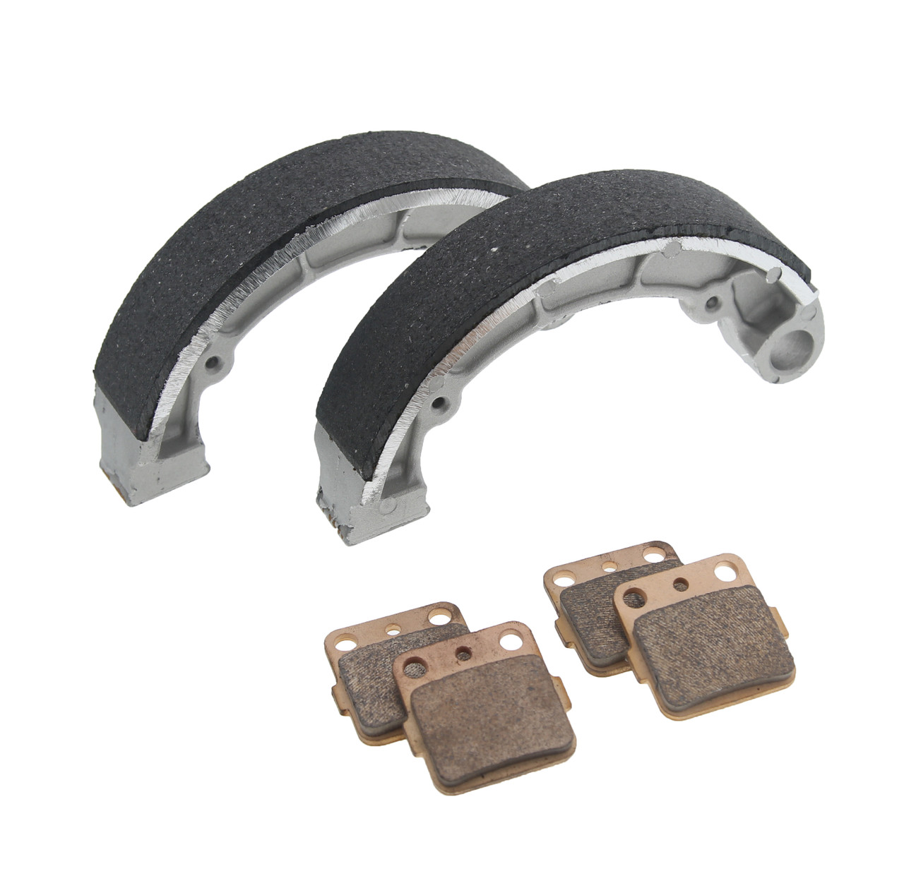 Brake Shoes and Pads for Kawasaki Prairie 400 KVF400 2x4 1997-2002 Front & Rear