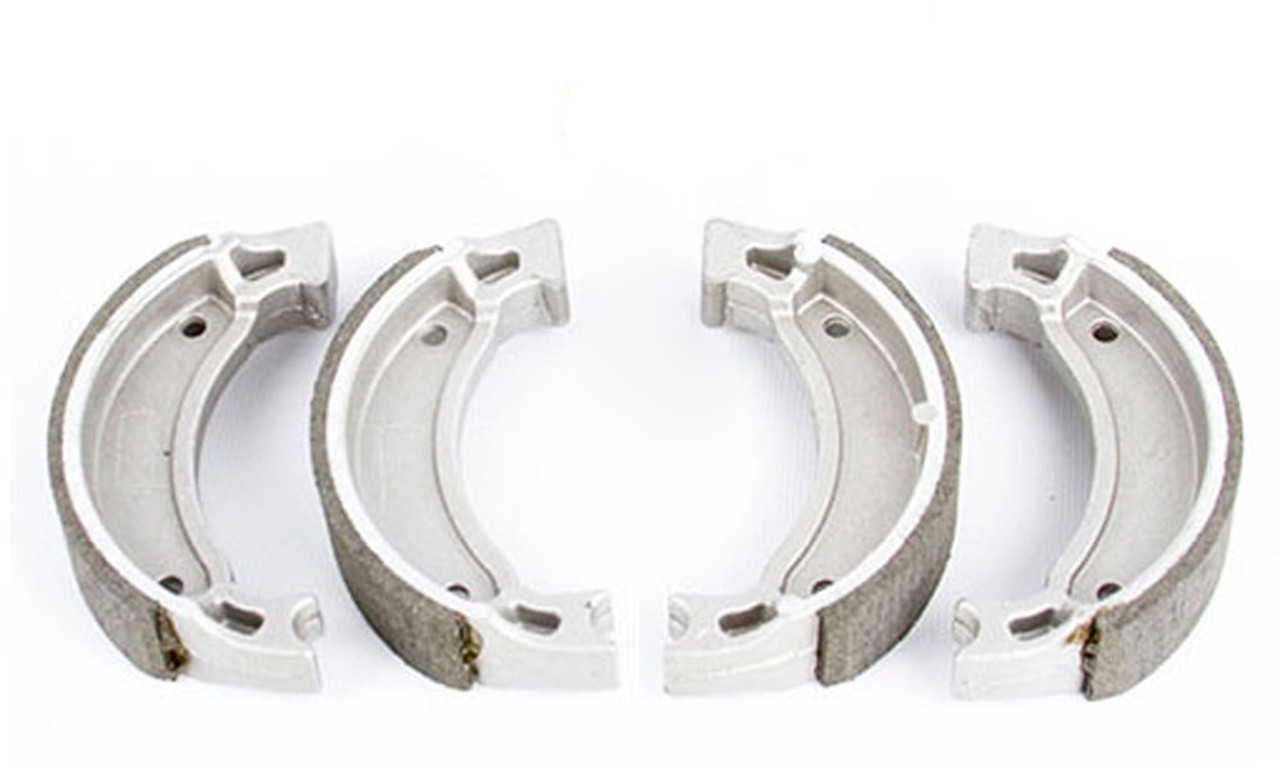 Front Brake Pads & Rear Brake Shoes for Yamaha Moto 4 YFM200DX 1985 - 1989