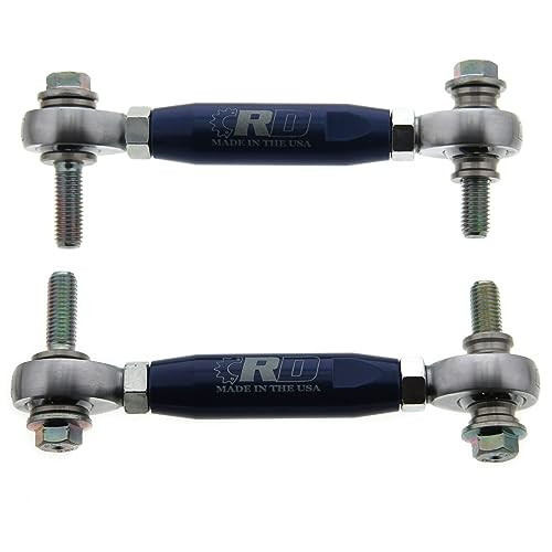 Rear Sway Bar Links fit Can-Am Maverick X3 2017-2027 x2 Navy Blue by Race-Driven