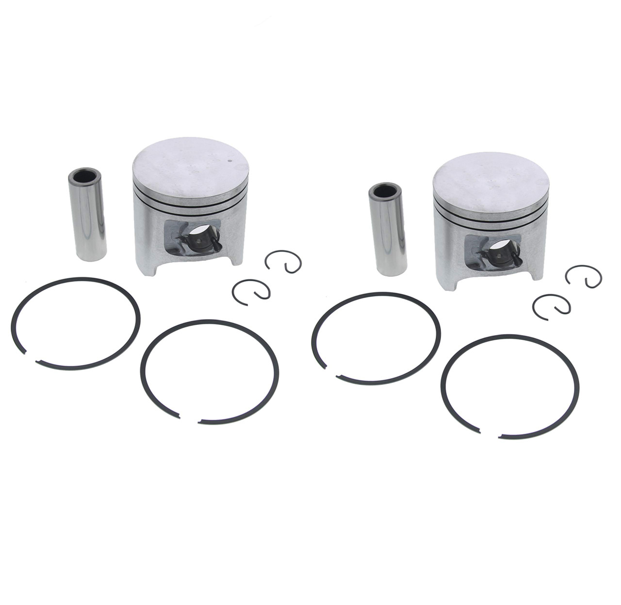 Piston Kit Arctic Cat Powder Special 500 1999 2000 Snowmobile by Race-Driven x2