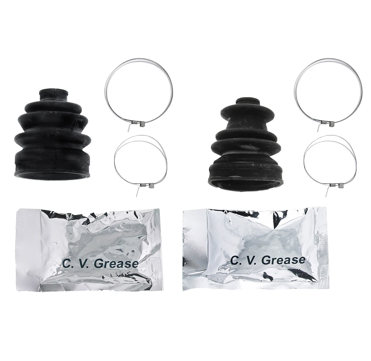 CV Boot Kit for Yamaha Grizzly 700 YFM700 2009 - 2026 Rear Inner and Outer