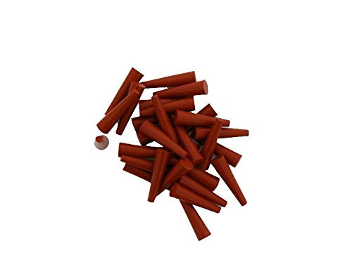 Powder Coating Plugs 1/8"x1/4" 250 Pc - High Temperature Silicone Tapered Plug