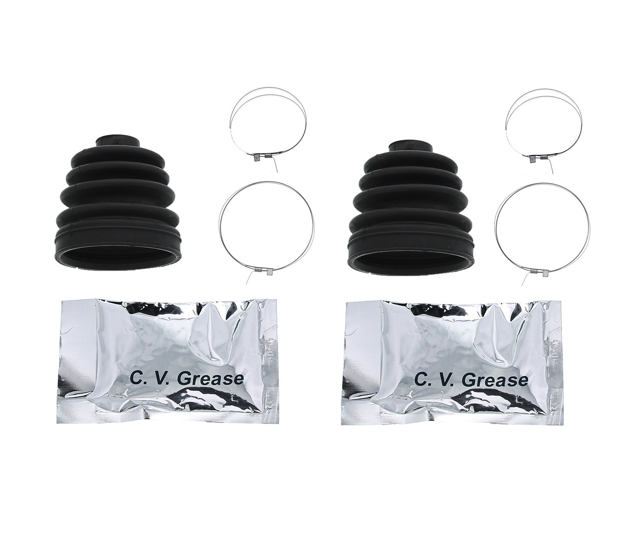 CV Boot Kit for Polaris Sportsman 700 2002 - 2007 Rear Inner & Outer Race-Driven